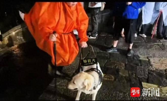 引争议业内人士：导盲犬能否登山需经专业综